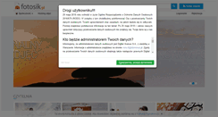 Desktop Screenshot of fotosik.pl